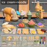 3D Plasticine Mold Modeling Clay Ice Cream Color Clay Noodle Maker Diy Plastic Play Dough Tools Sets Toys for Kids Birthday Gift