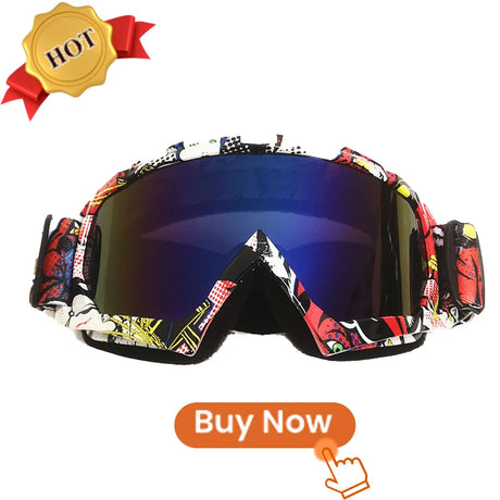 Newest Motorcycle Goggles for Men Retro Motocross Riding Sunglasses Safety Protective Bike Goggles Driving Glasses