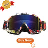 Newest Motorcycle Goggles for Men Retro Motocross Riding Sunglasses Safety Protective Bike Goggles Driving Glasses