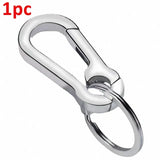 Metal Keychains with Split Ring Link Chain Key Rings Keyfob Key Pendants Holder Rings DIY Key Chains Keyring Wholesale