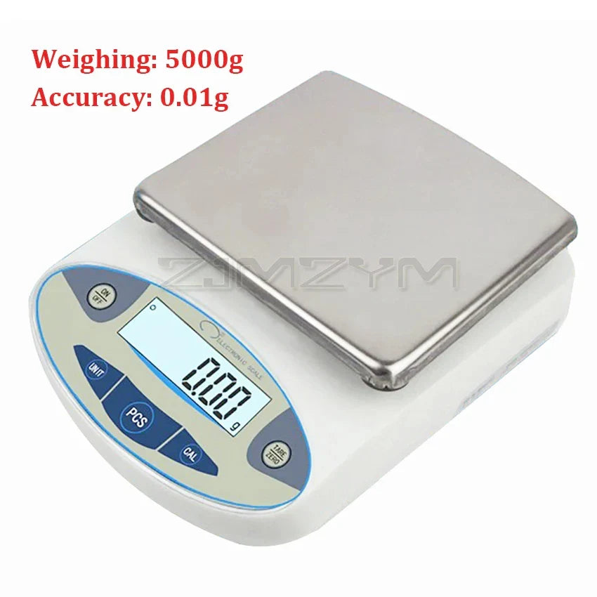 3000/5000g/30kg 0.01g/0.1g Digital Electronic Balance Lab Jewelry Scale High Precision Industrial Kitchen Weighing Balance Scale