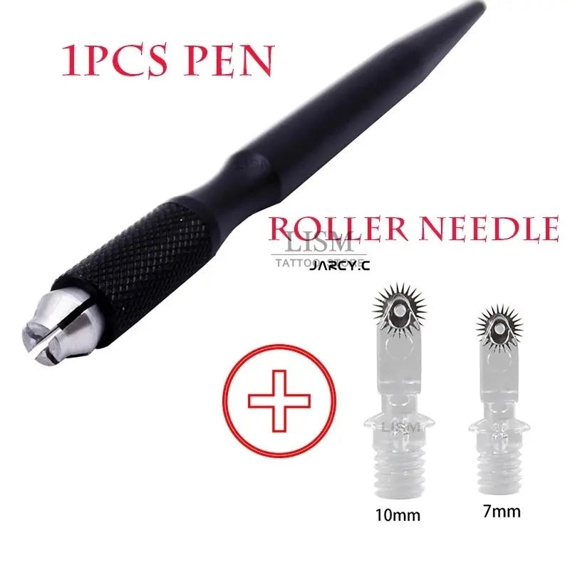 Rroller Microblading Needle Tattoo Eyebrows microshading Fog Blade For Embroidery Permanent Makeup Micro Manual Pen Easy Color