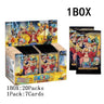 One Piece Collection Cards Box Booster Pack Anime Luffy Zoro Nami Chopper TCG Game Playing Game Cards