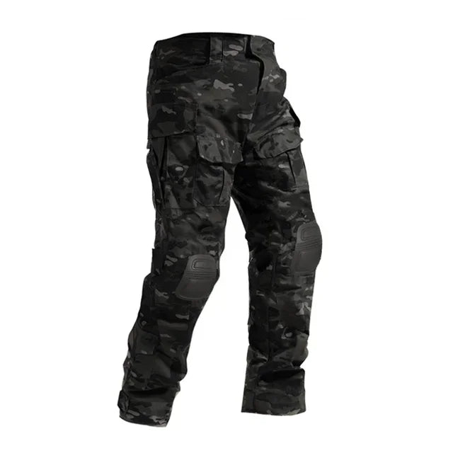 Airsoft Paintball Work Clothing Military Shooting Uniform Tactical Combat Camouflage Shirts Cargo Knee Pads Pants Army Suits