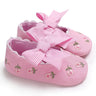 Pink Baby Shoes Princess Fashion Sneakers Infant Toddler Soft sole Anti Slip First Walkers 0-1 year old baby Christening Shoes