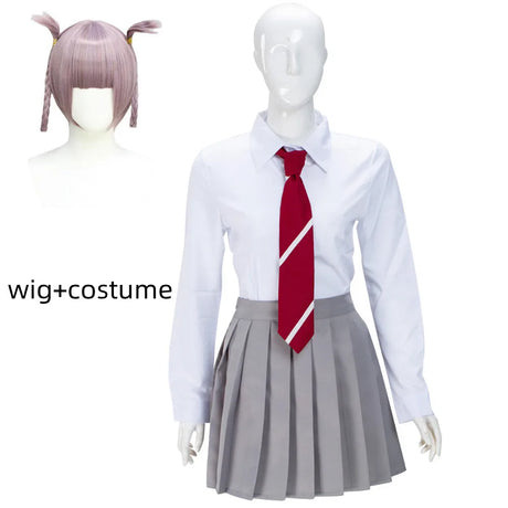 Anime Asai Akira Call of The Night Cosplay Costume Wig Jk Japanese School Uniform Skirt Man Woman Sexy Carnival Party Suit