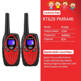 RETEVIS RT388 Walkie Talkie Children 2 Pcs Children's Radio Receiver Walkie-Talkie Kids Birthday Gift Child Toys for Boys Girls