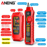 ANENG Network Cable Tracker M469A Networking Analyzer RJ45 RJ11 Telephone Line Network Wire Detector Tracker Measure Cables Tool