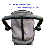 Baby Stroller Leather Armrest Handle Cover For Emmaljunga NXT90  Bumper  Protective Covers Pram Accessorie