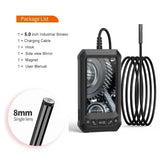 5.0Inch IPS Industrial Endoscope Camera 8mm HD1080P Dual & Single Lens Inspection Tool Borescope Waterproof For Car Sewer Piping