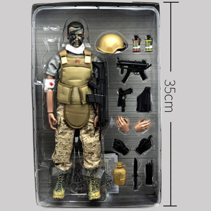 Collection NB01A NB02A NB03A NB04 NB05 NB07 NB08 1/6 Military Army Combat Swat Police Soldier ACU Forces Action Figure Model