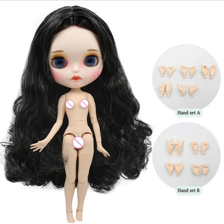 ICY DBS Blyth Doll Customized Joint 30cm Suitable For Dress Up By Yourself DIY Change 1/6 BJD Toy