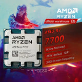 AMD Ryzen 7 7700 Novo CPU Processor R7 7700 Brand New 5.3GHz 105W 8-Core 5NM Socket AM5 Without Cooler Integrated Chips