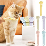 Pet Feed Spoon Wet Treat Feeder Spoon Snack Liquid Food Feeding & Watering Supplies For Indoor Kitten Treat Accessories W2f5