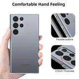 Soft Silicone Clear Phone Case For Samsung A53 A13 A52 A12 A54 A23 A32 A51 A52S S24 S22 S21 S23 Ultra S20 FE Galaxy Note 20Ultra