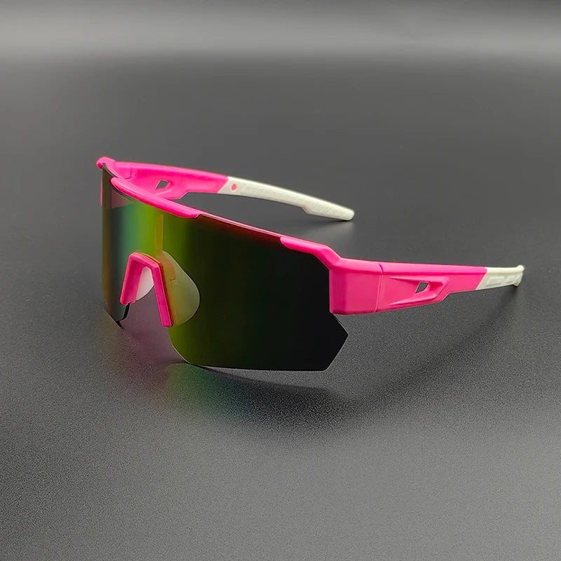 UV400 Cycling Sunglasses 2024 Sports Running Fishing Goggles Men Women Bicycle Glasses MTB Road Bike Eyewear Male Cyclist Lenses