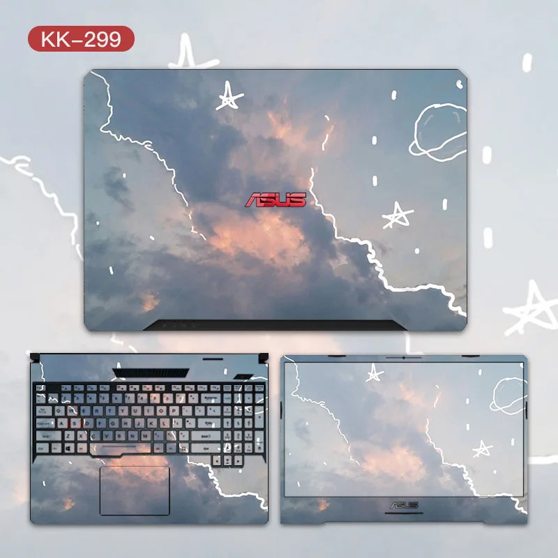 Dazzle Vinyl Laptop Special Sticker Skin For ASUS ROG Zephyrus G14 GA401 14" ROG Zephyrus G15 2021 GA503QR release 15.6"