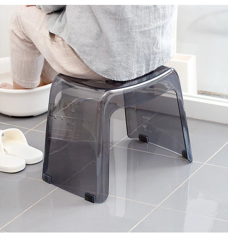 Bathroom Furniture Plastic Stool Designer Antiskid Elderly Shower Bath Chair Seat For Adults