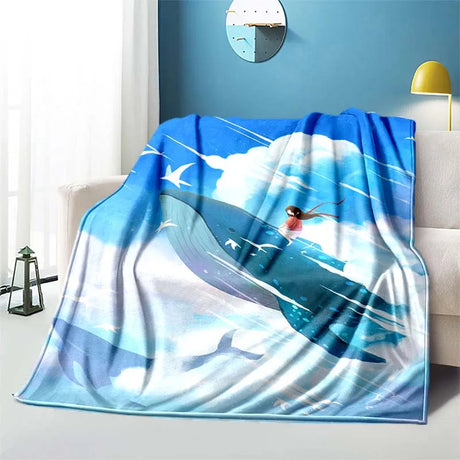 Lovely girl blanket sofa blanket air conditioning cover blanket blankets for beds cute blanket children‘s blanket