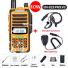 Baofeng UV S22 PRO V2 IP68 Walkie Talkie Waterproof Dual Band 136-174/400-520MHz Ham Radio Upgraded Of UV9R UV5R Pro 50KM Range