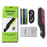 Creative Myriwell 3D Printing Pen with Hot Melt Glue Sticks - USB Powered Art Tool in 6 Vibrant Colors!