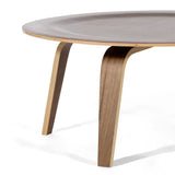 Modern Wood Round Coffee Table Centre Easthetic Dining Nordic Easthetic Tables Rustic Circle Mid Century Furniture