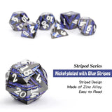 Special Offer Resin Metal Dice Set Sample With Metal Box Polyhedral DND Dice Set Sample Limited to 1 set of RPG game Dice Set