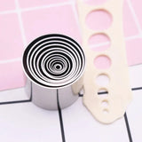 Stainless Steel Round Polymer Clay Cutting Mould Soft Clay Circle Cutter Tools Pottery Ceramic Cutting Mould 12Pcs/Set