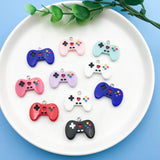 Randomly 6/10Pcs Colorful Resin Game Controller Charms Pendants For Jewelry Making DIY Earrings Necklace Bracelet Handmade