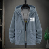 Hooded Light Jacket Men 2023 Summer Sun Protection Clothing Fishing Hunting Clothes Quick Male Dry Skin Windbreaker 5XL 6XL 7XL