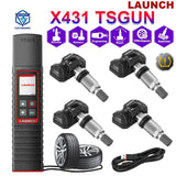 Launch X431 TSGUN TPMS 315/433 MHZ 2 In1 RF-Sensor Car Tire Pressure Inspection Diagnostic Tool Tool activation reading learning