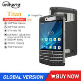 Unihertz Titan IP67 Rugged 4G Smartphones Octa Core 6GB+128GB Mobile Phone Android 10 Cellphone With QWERTY Keyboard NFC 6000mAh