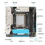 B760i ITX Motherboard LGA1700 DDR4 Gaming DIY Assembled Computer Kit M.2 4.0WiFi5