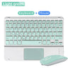 Touchpad Wireless Keyboard and Mouse Combo For iPad Samsung Xiaomi Huawei Ultra Thin Protable Mini Bluetooth Keyboard Laptop, PC