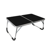 Folding Laptop Desk, Portable Foldable Camping Table, Mini Picnic Table with Storage Space, Lap Desk Reading Holder for Anywhere