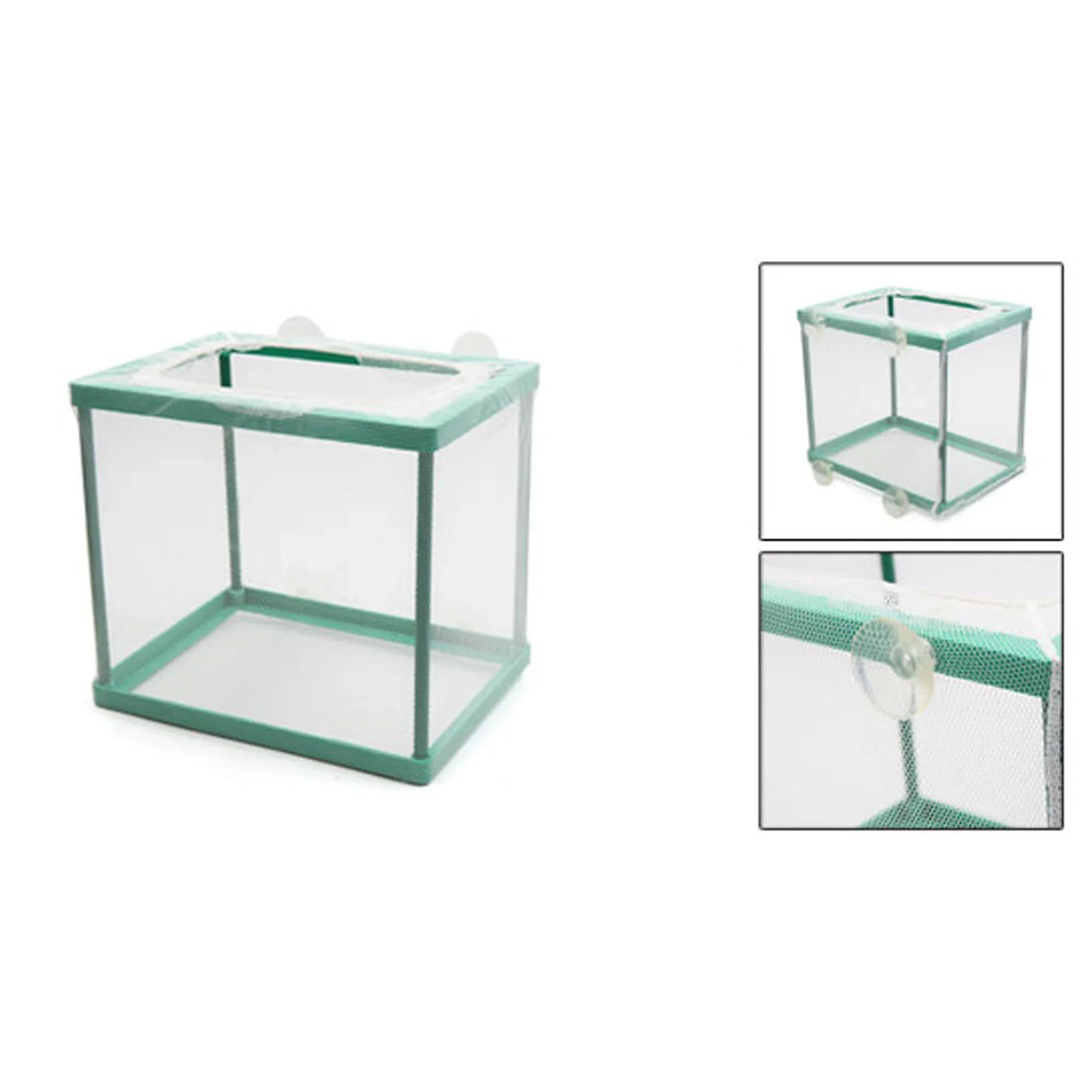 UXCELL Aquarium Breeding Breeder Box Baby Fish Hatchery Isolation Net Fish Tank Incubator Box Pet Supplies Accessory