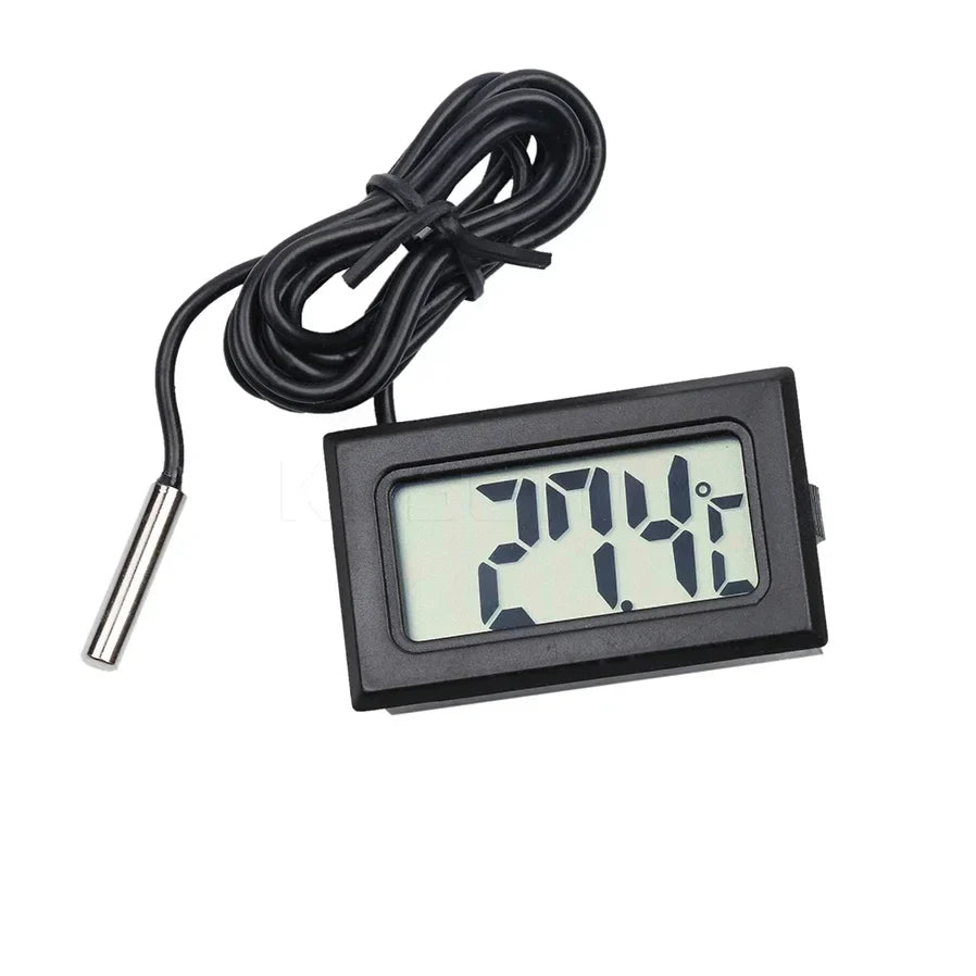 Mini Temperature Sensor LCD Car Digital Thermometer Hygrometer Temperature Indoor Outdoor Humidity Meter Gauge Instruments