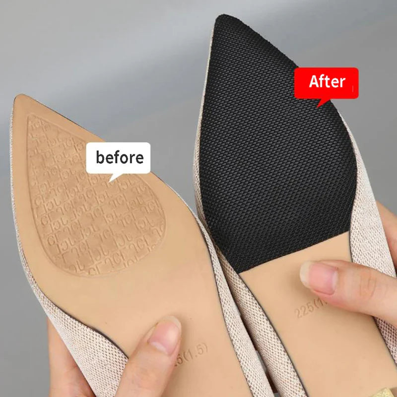 1pc Shoes Sole Protector Sticker For Designer High Heels Self-Adhesive Ground  Grip Easy To Slip Transparent Invisible Anti-slip