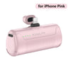 KUULAA Mini Power Bank 4500mAh - Portable Charger for iPhone 15/14/13/12 Pro Max & Samsung/Xiaomi - External Battery PowerBank