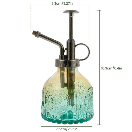 Plants Watering Can Vintage Glass Plant Mister Spray Bottle Flower Sprayer Gardening Home Sprinklers Indoor Watering Irrigation