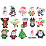 Cute DIY 9-20Pcs/Sets Disney Christmas Collection  Charms Shoe Ornament Sneakers Shoe Decoration for Women And Men Gift