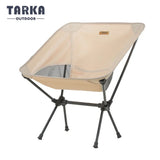 TARKA Foldable Camping Chairs Set Lightweight folding Chair Ultralight  Backpacking Moon Chairs for Garden Picnic Beach Fishing