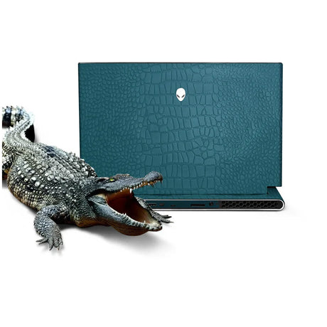 Crocodile grain Skin Laptop Stickers for Alienware X16 R1 X14 X15 X17 R1 R2 M15 R2 R3 R4 R5 R6 R7 Area51M R1 R2 M18X M11X M14X