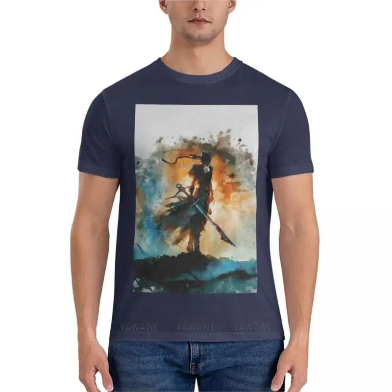 Hellblade Senua's Sacrifice Essential T-Shirt Men's t-shirt plain white t shirts men man clothes cotton top tees mens t-shirt