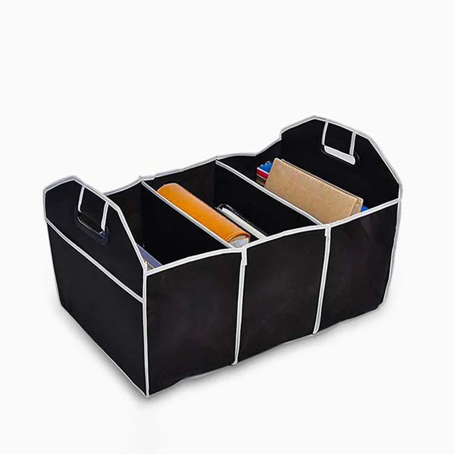 Car Multi-Pocket Trunk Organizer Large Capacity Folding Storage Bag Trunk Stowing and Tidying Trunk Organizer Car Accessories