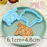 Genshin Impact Neuvillette Cake Tool Animal Cookie Cutter Christmas Cutters Biscuit Stamp Fondant Mould Baking Sugarcraft Molds