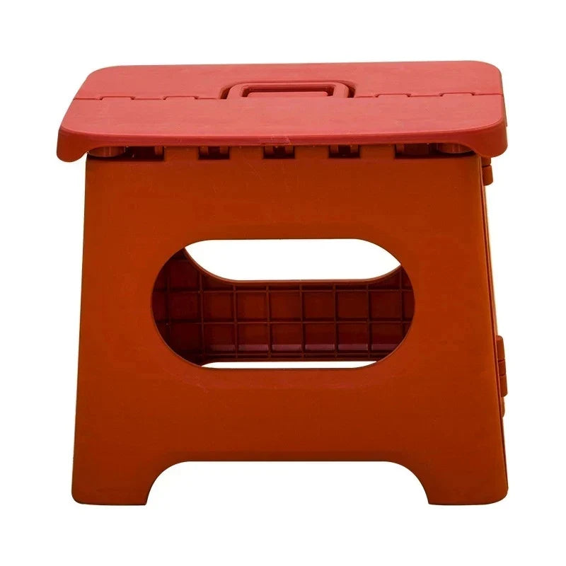 HCLDJM Portable Folding Step Stool Durable for Adults Children Home Kindergarten Chair Travel Non Slip Safe Comfortable Bench