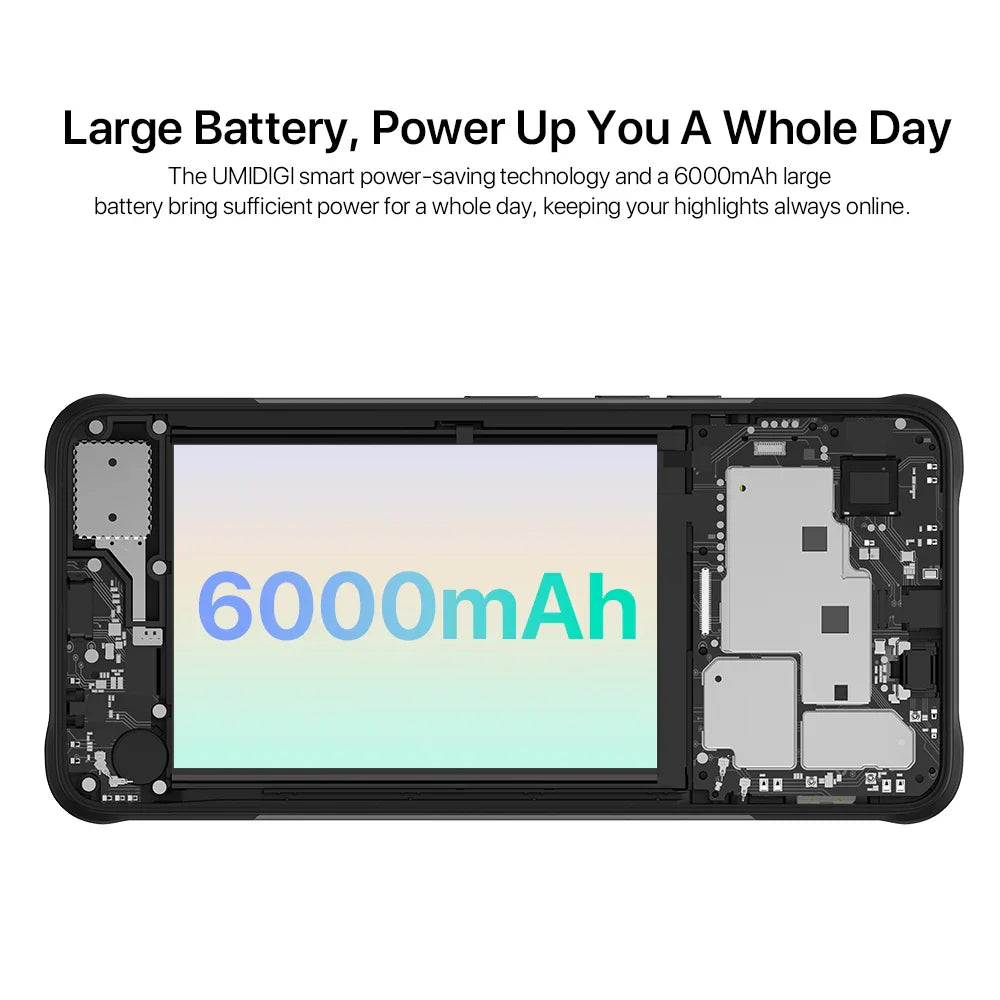 UMIDIGI G5 Mecha 8GB 128GB Smartphone Android 13 6.6" FHD+50MP Camera 6000mAh 90Hz Mobile Phone Portable Octa Core Cellphone