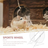 Chinchilla Wheel 15 Hamster Running Treadmill Accessories Iron Exercise Plaything Hamster Running Toy for Gift Pet Shop Home