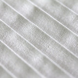 Width 17CM White Organ Pleated Single-layer Pleated Wavy Texture Cotton Fabric Designer Apparel Fabrics & Textiles